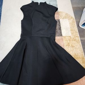 Anthropologie black dress